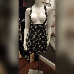 Hot topic Moon phase suspender dress